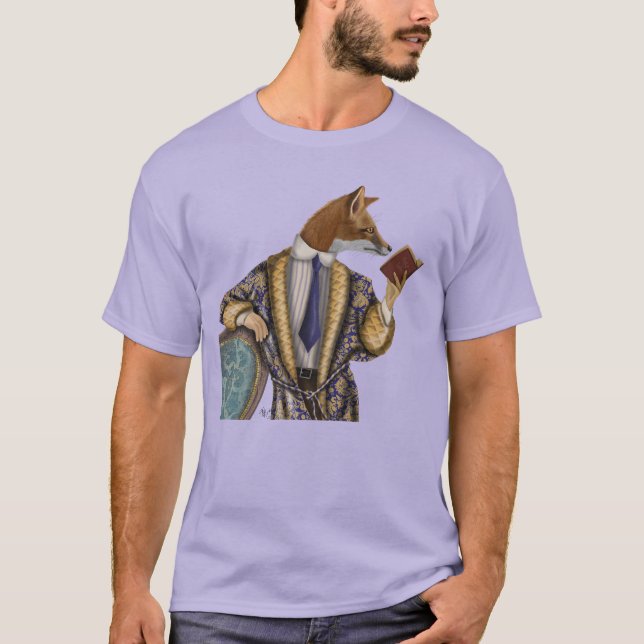 Bok Reader Fox Tee Shirt (Framsida)