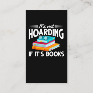 Bok Reader Humor Funny Bookworm Joke Visitkort