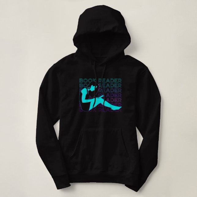 Bok Reader Retro T-Shirt (Design framsida)