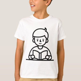 Bok-Reading Boy T-Shirt