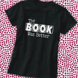 Bok Reading Kärlek T Shirt