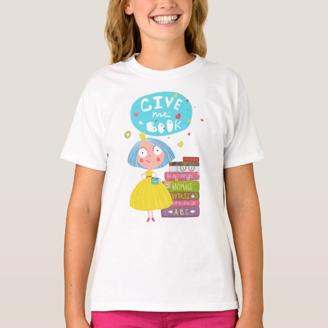 Bok Reading T Shirt (Framsida)