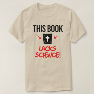 Bok saknar vetenskap t shirt