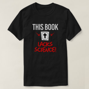 Bok saknar vetenskap t shirt
