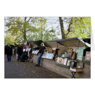 Bok Sellers längs Seine OBS Kort