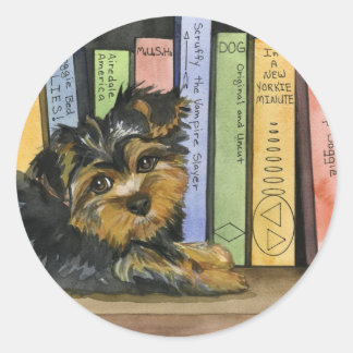 Bok Shelf Cutie Runt Klistermärke