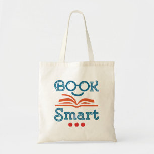 Bok Smart Funny Reading Älskare bokmask Tygkasse