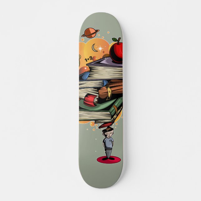 Bok Smart Mini Skateboard Bräda 18,5 Cm (Framsida)