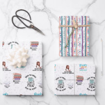 Bok som omsluter pappra lakan