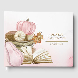 Bok Theme Rosa Pumpkin Baby Shower Guest Bok