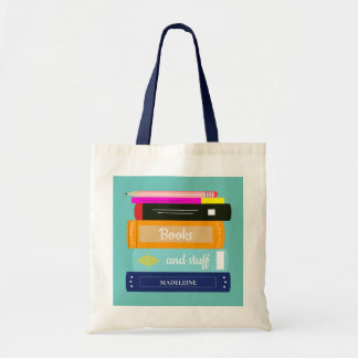 Bok Thmet Personalize Namn Tote Bag Tygkasse