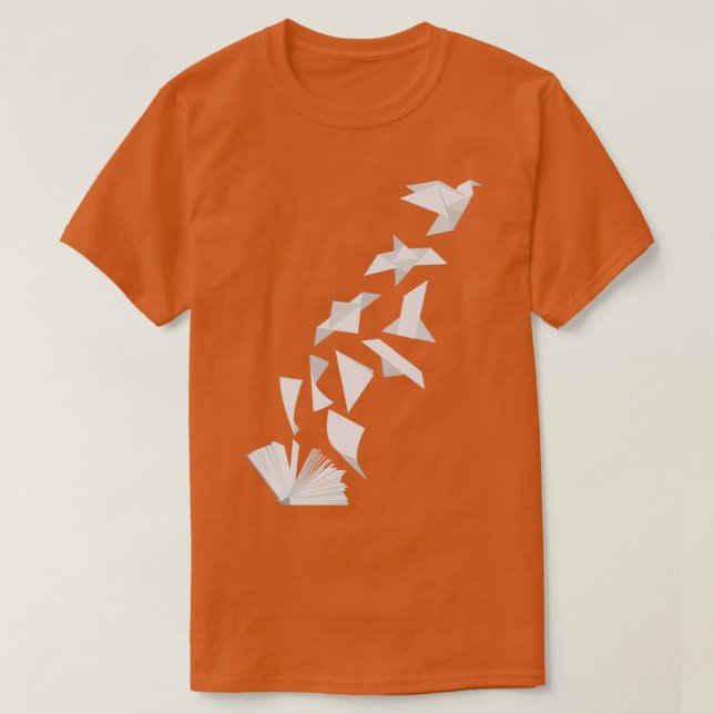 Bok till fåglar 3 t shirt (Design framsida)