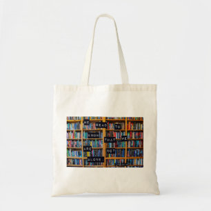 Bok Tote Bag Tygkasse