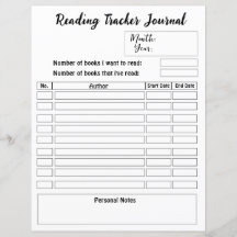 Bok Tracker Planner Reading Journal Neutralt