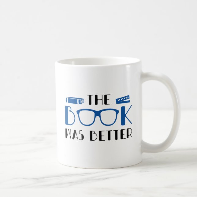 Bok var bättre kaffemugg (Höger)