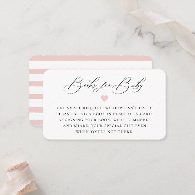 Bok-visitkort för begäran om elegant-kalligrafi placeringskort (Fram/Back In Situ)