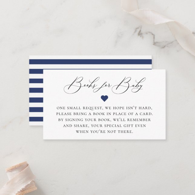 Bok-visitkort för begäran om elegant-kalligrafi placeringskort (Fram/Back In Situ)