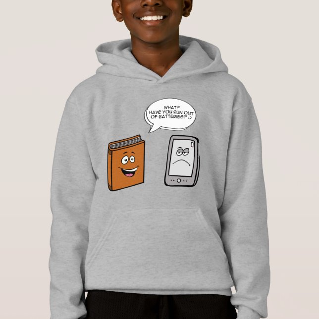 Bok vs eBok T Shirt (Framsida)