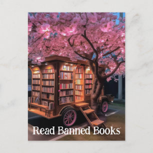 Bok Wagon Read ban Bokar Vykort