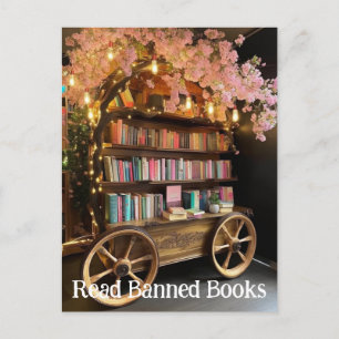 Bok Wagon Read ban Bokar Vykort
