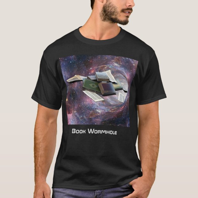 Bok Wormhål T Shirt (Framsida)