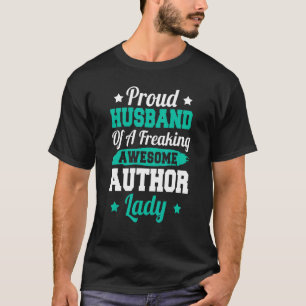 Bok Writer Writer Writer Bloggare Author Husba T Shirt