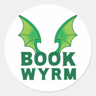 BOK WYRM RUNT KLISTERMÄRKE