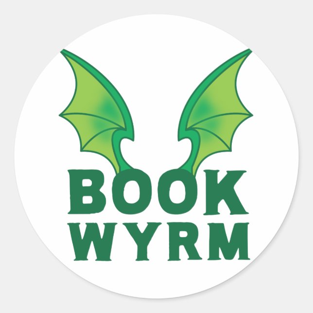 BOK WYRM RUNT KLISTERMÄRKE (Framsida)