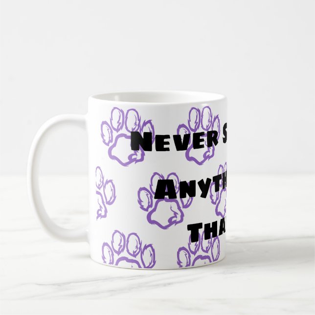 Boka aldrig för något mindre än EPIC Kaffemugg (Vänster)