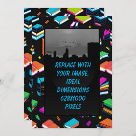 Boka det färglöst inbjudningar