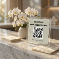 Boka din nästa mötestid QR-kod 