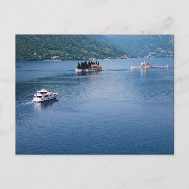 Boka Kotorska i Montenegro Postcard Vykort (Framsida)