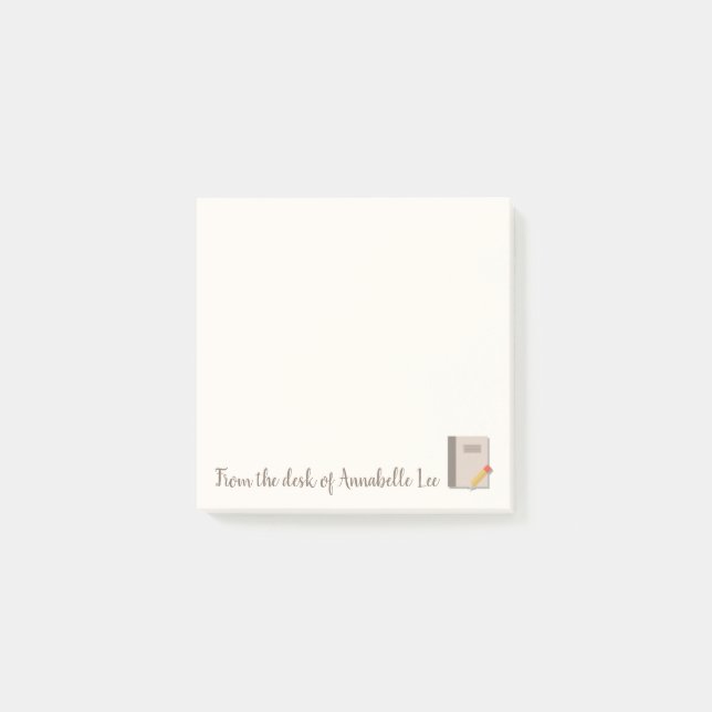 Boka och rita post-it block (Framsida)