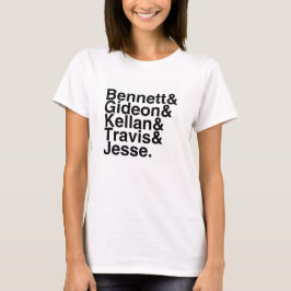 Boka Pojkvännen Bennett, Gideon, Kellan, Travis… Tröja