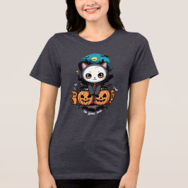 Boka till dig också | Cute Cat Fladdermus Vingar o T Shirt