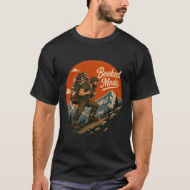 Bokad Mode Vintage Läsäventyr T Shirt