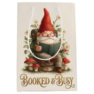 Bokad och upptagen läsgnome