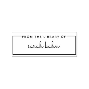 Bokägarmärkebibliotekfrimärke, bokfrimärke stämpel