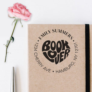 Bokälskarbiblioteket Booktok Returadress Stämpel