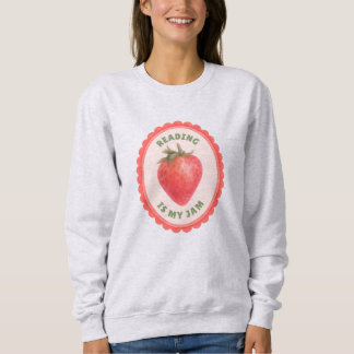Bokälskare Citat Läsning är min grej Jordgubbs Pun T Shirt