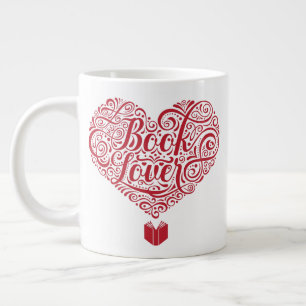 Bokälskare Jumbo Mugg