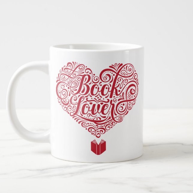 Bokälskare Jumbo Mugg (Vänster)