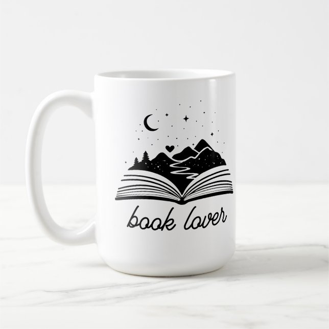 Bokälskare  kaffemugg (Vänster)