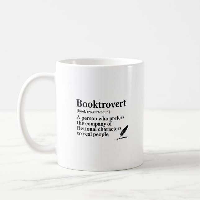 Bokälskare Kaffemugg (Vänster)