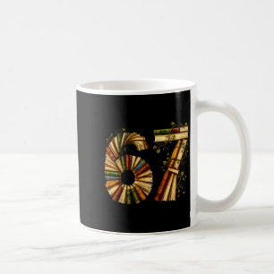 Bokälskare läser bokslig bokklubb bibliotekarie 67 kaffemugg