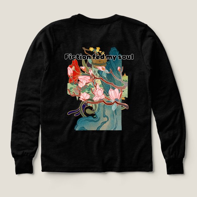 Bokälskare T Shirt (Design baksida)