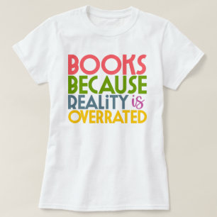 Bokälskare t shirt
