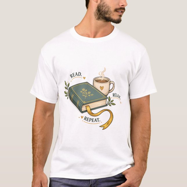 Bokälskare T Shirt (Framsida)