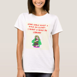 bokälskare tee shirt