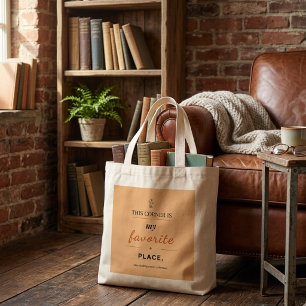 Bokälskare Totebag Jumbo Tygkasse